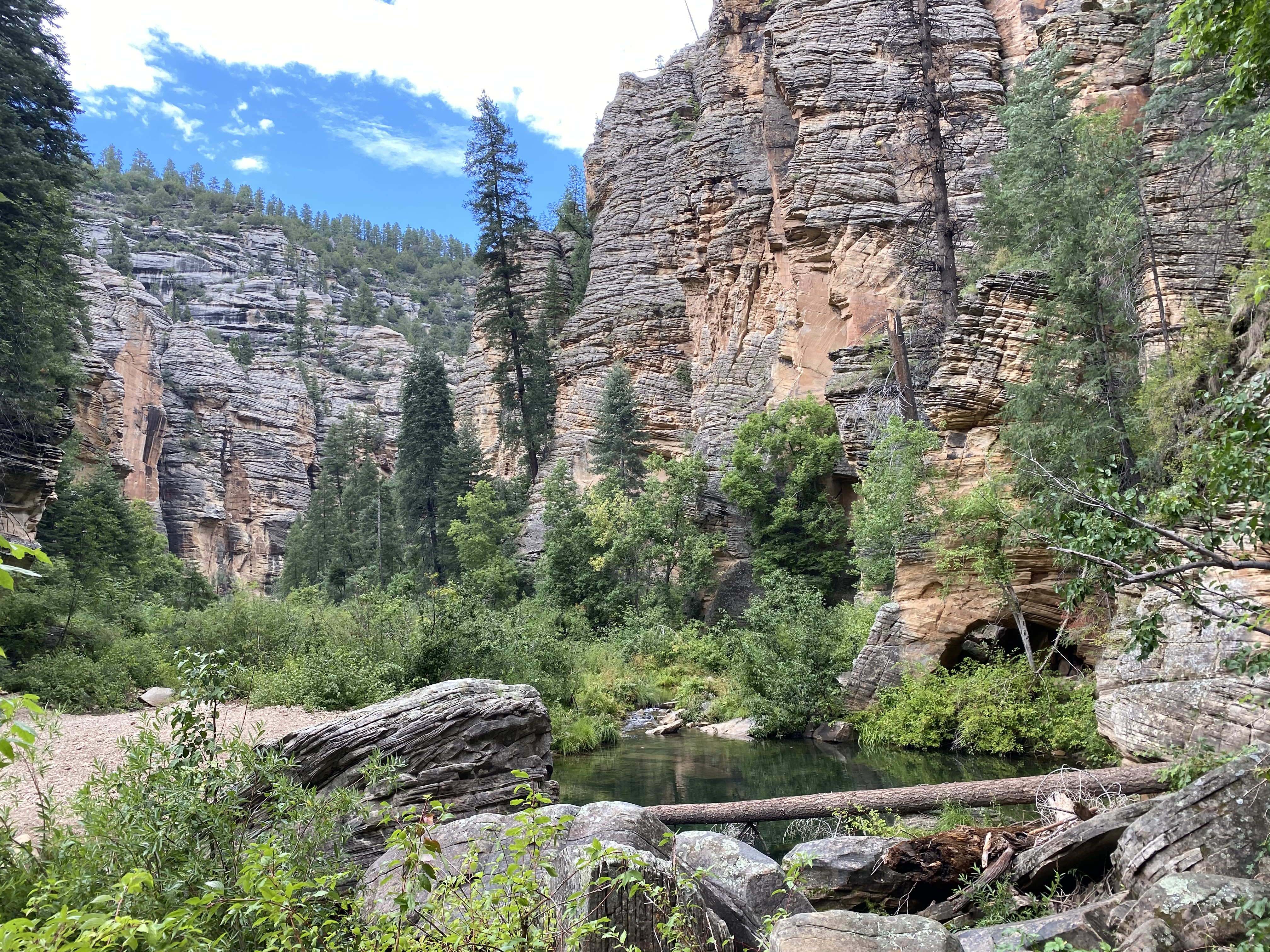 West Clear Creek Trailhead...