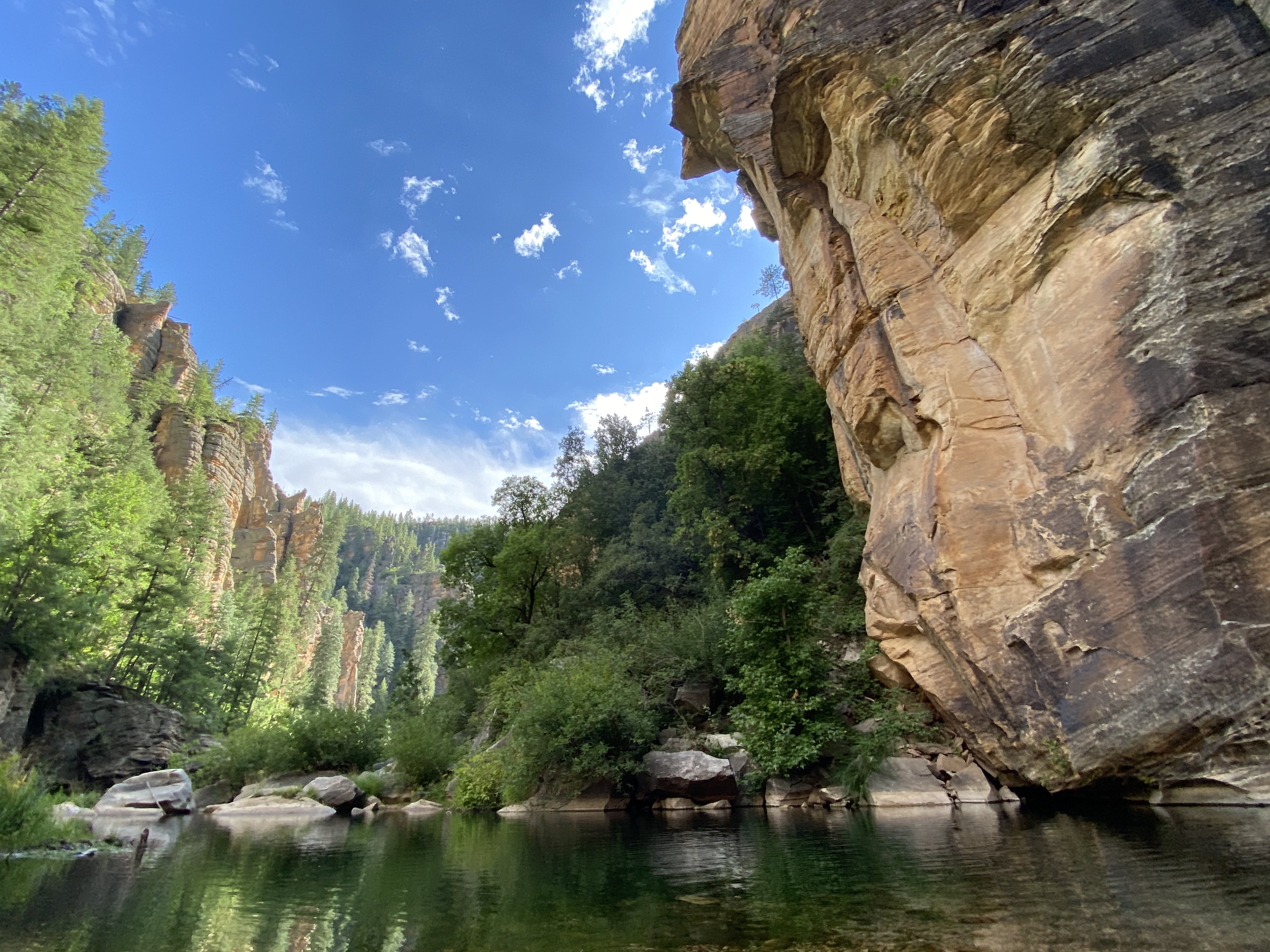 West Clear Creek Trailhead...